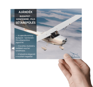 sétarepülés ajándékba